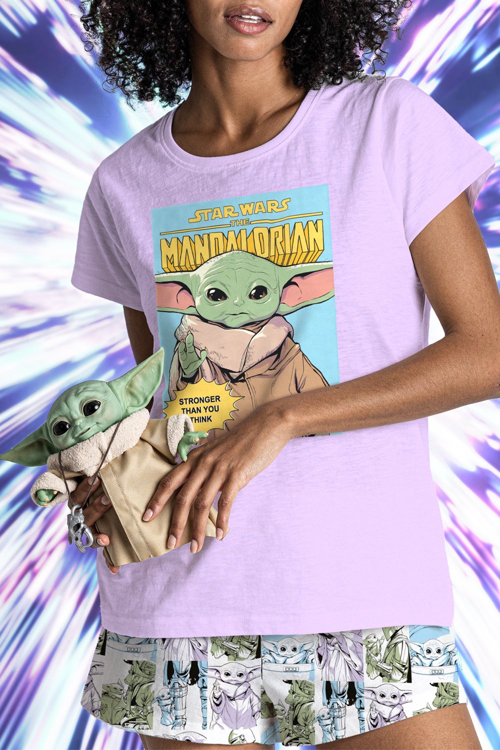 PIJAMA MANGA CORTA MANDALORIAN POWER