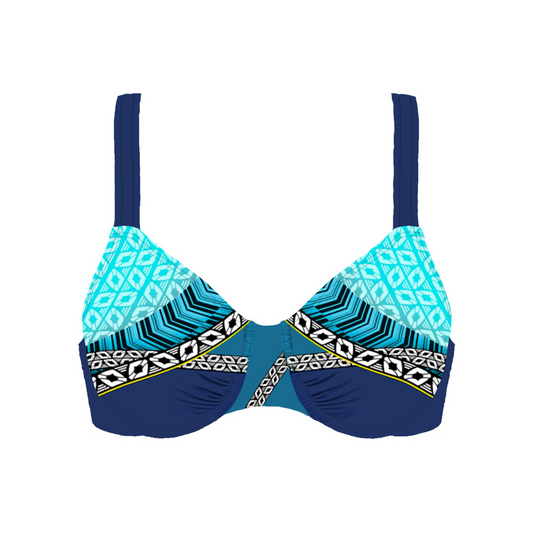 BIKINI CON ARO SIN RELLENO BLUE HORIZON