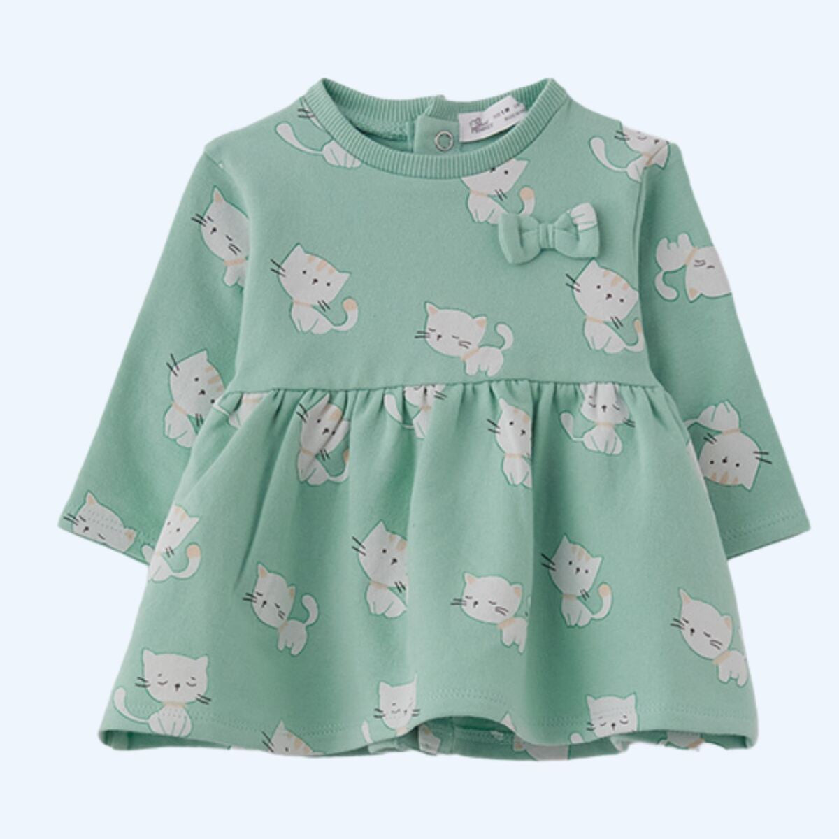 VESTIDO INFANTIL BEBÉ NIÑA GATITOS