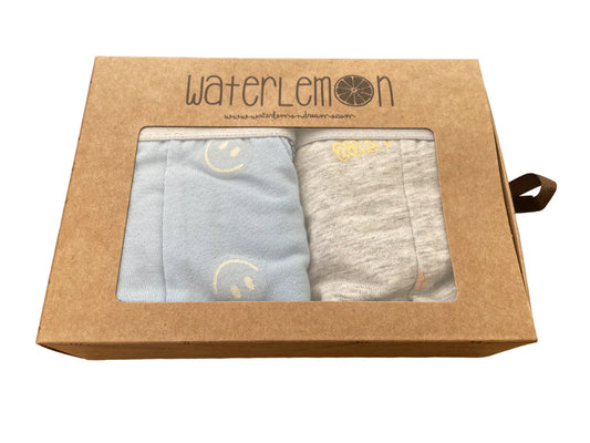 PACK-2 BOXERS INFANTIL NIÑO HAPPY FACE