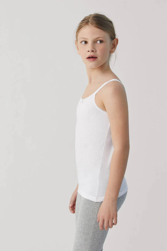 CAMISETA INTERIOR DE TIRANTES NIÑA