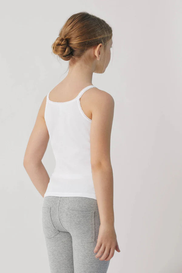 CAMISETA INTERIOR DE TIRANTES NIÑA