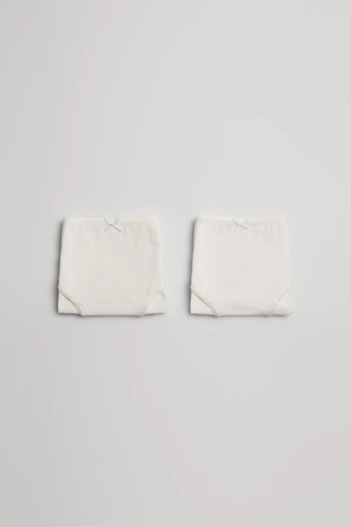 PACK-2 BRAGAS INFANTILES BLANCO BÁSICO