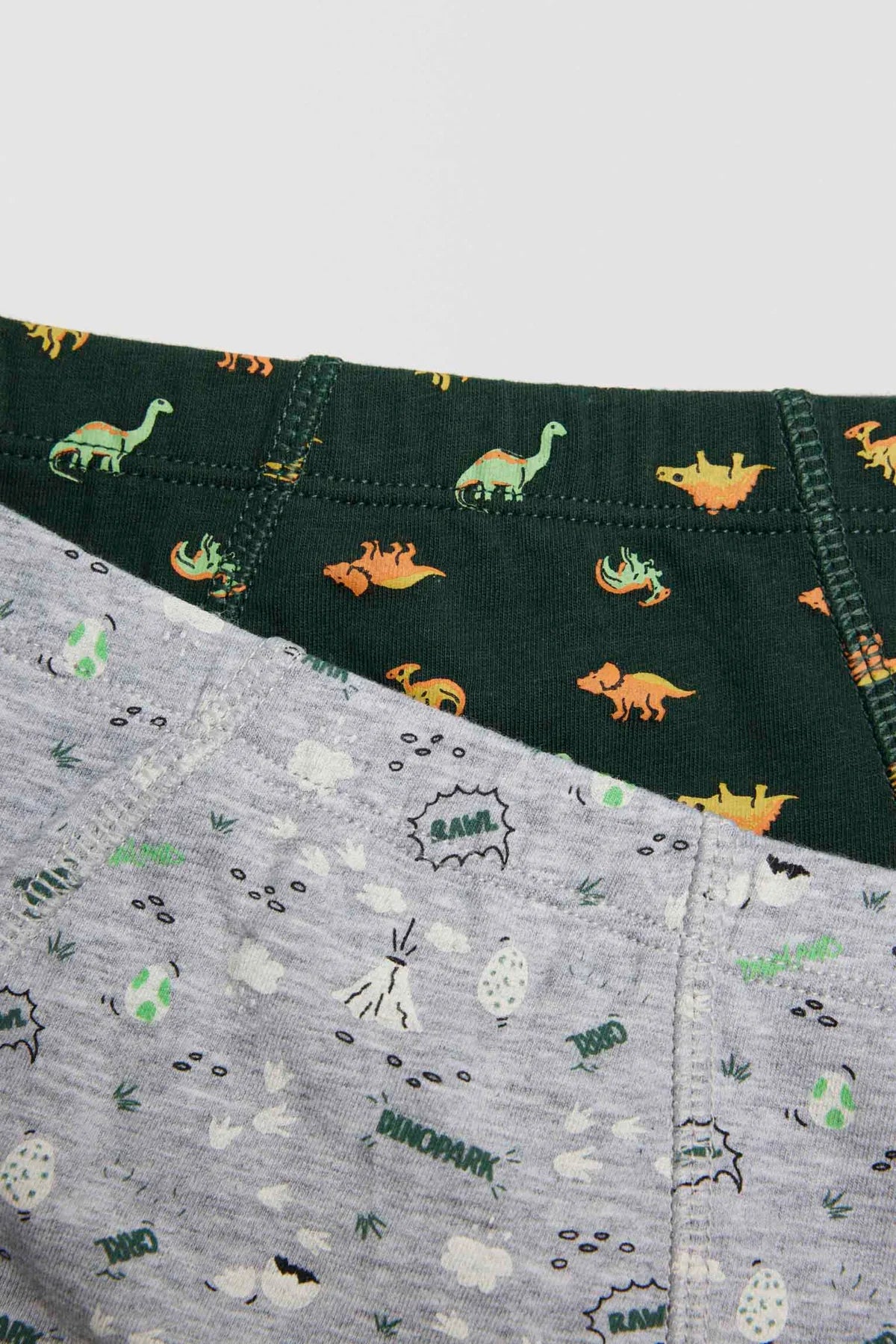 PACK-2 SLIPS INFANTIL NIÑO DINOSAURIOS