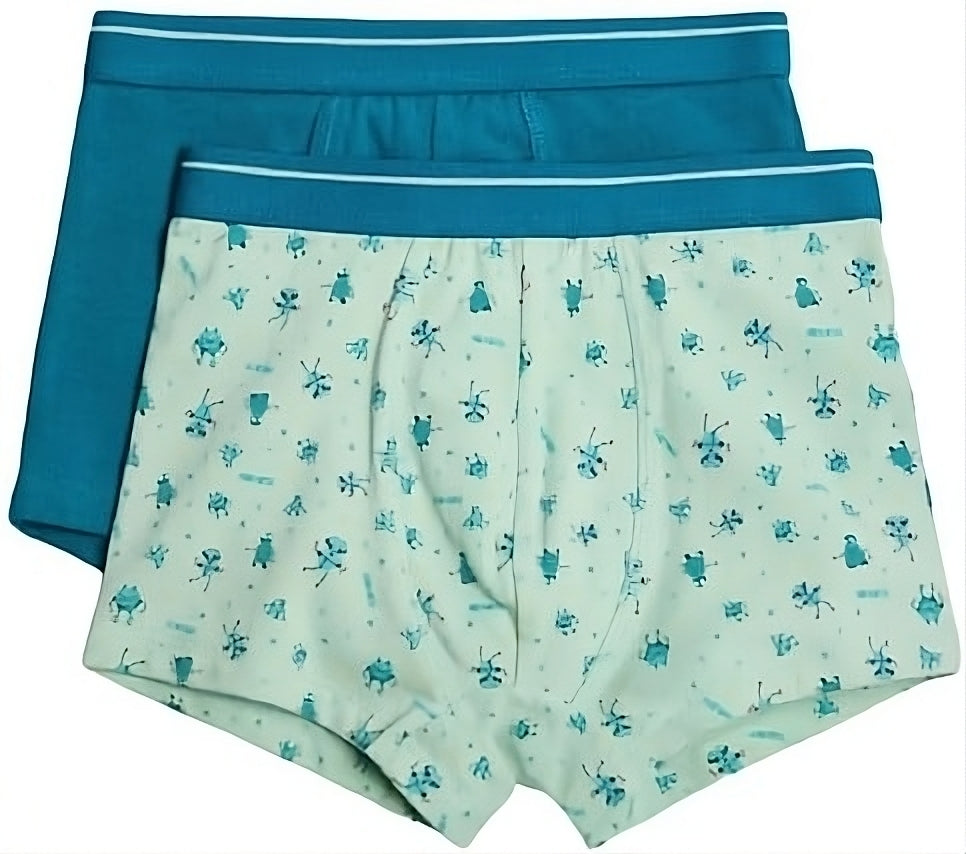 PACK-2 BOXERS INFANTIL NIÑO ROBOTS