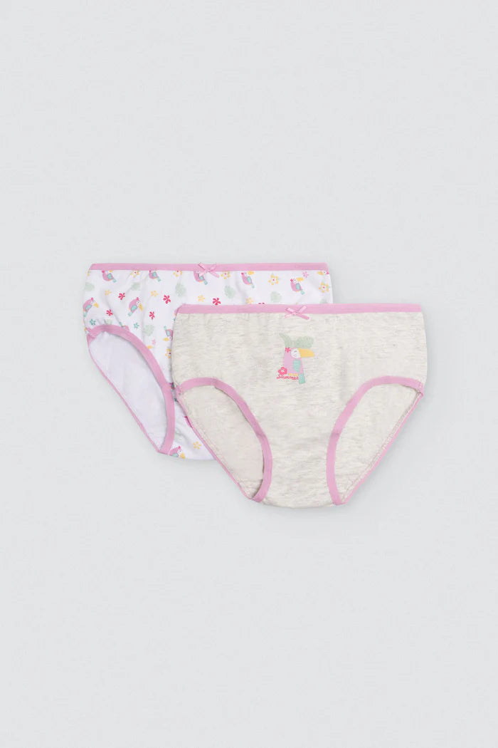 PACK-2 BRAGAS INFANTILES TUCANES Y HOJAS