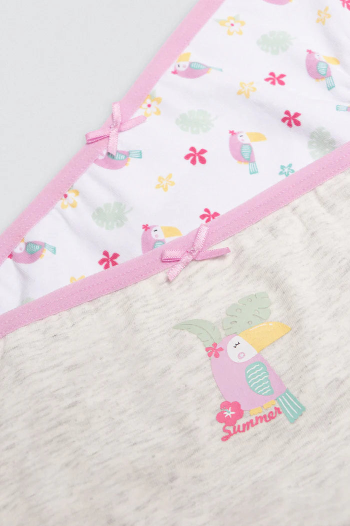 PACK-2 BRAGAS INFANTILES TUCANES Y HOJAS