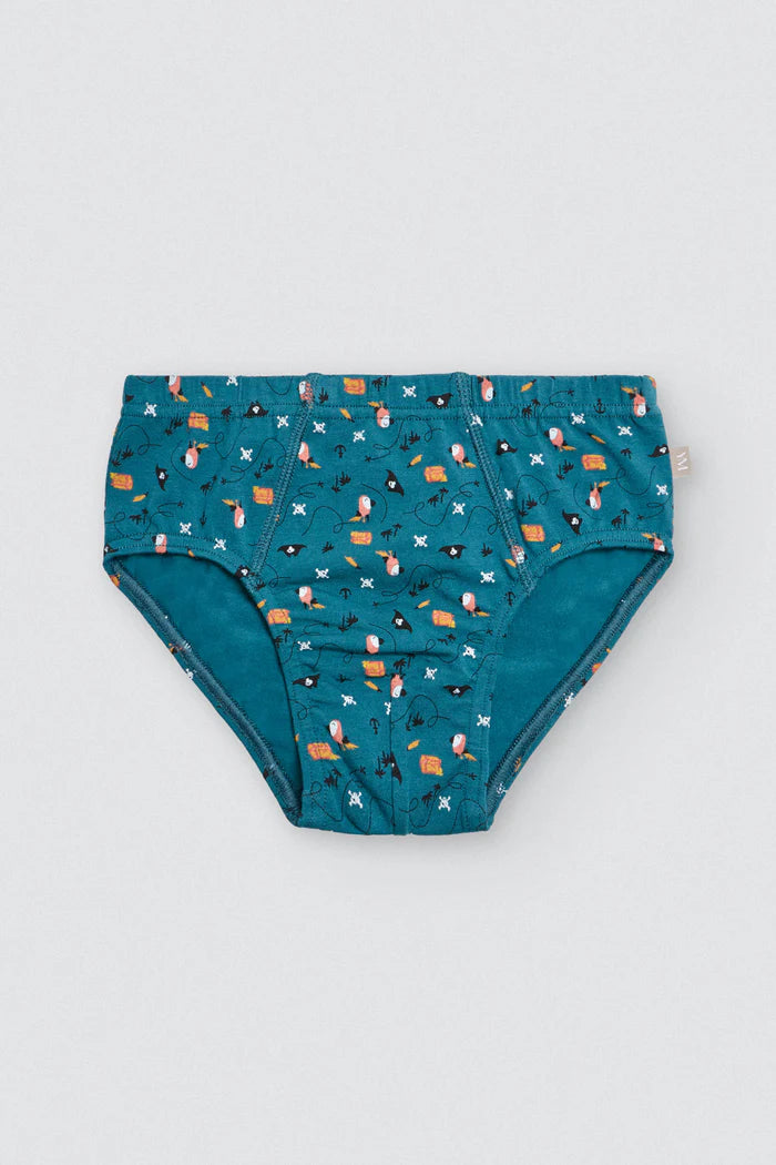 PACK-2 SLIPS INFANTIL NIIÑO VIDA PIRATA