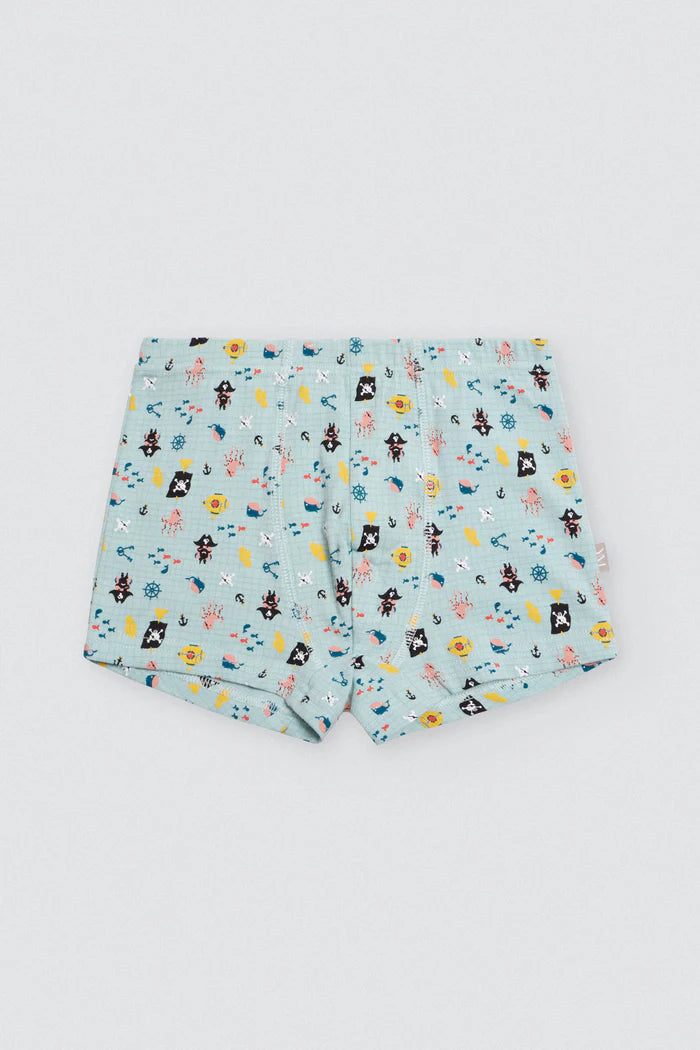 PACK-2 BOXERS INFANTIL NIÑO VIDA PIRATA