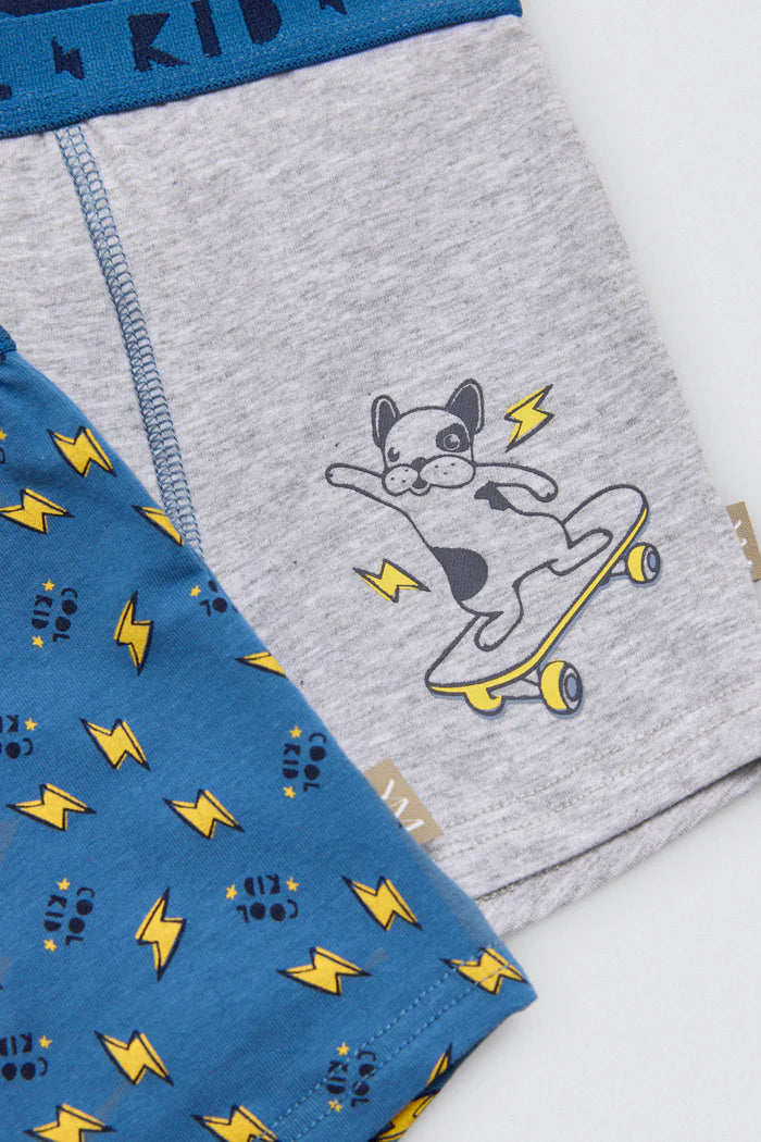 PACK-2 BOXERS NIÑO COOL KID