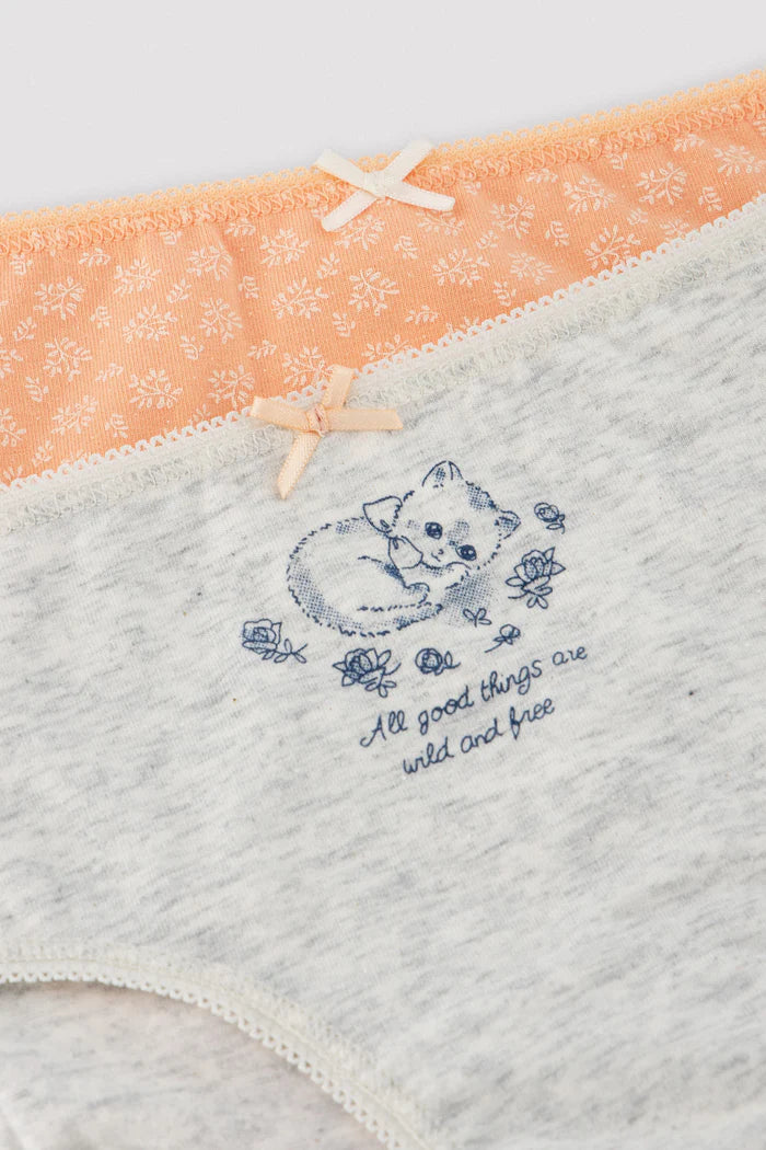 PACK-2 BRAGAS INFANTILES CUTE CAT