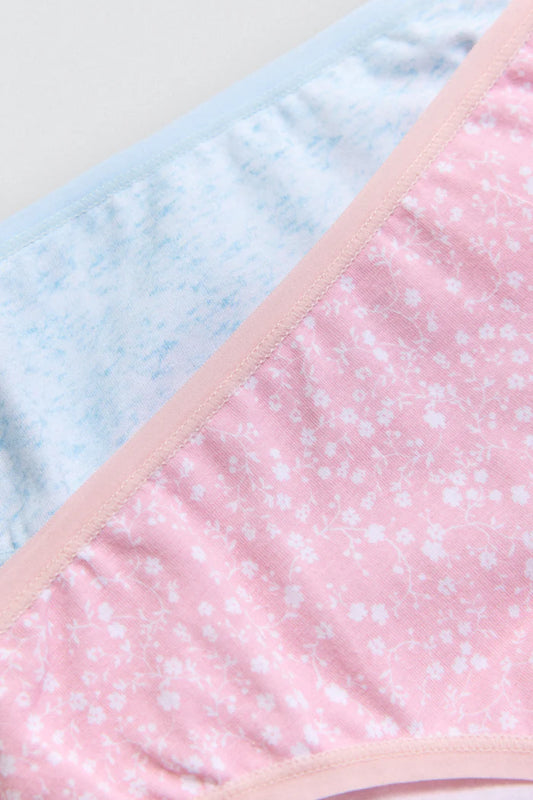 PACK-2 BRAGAS INFANTILES ROSA Y AZUL