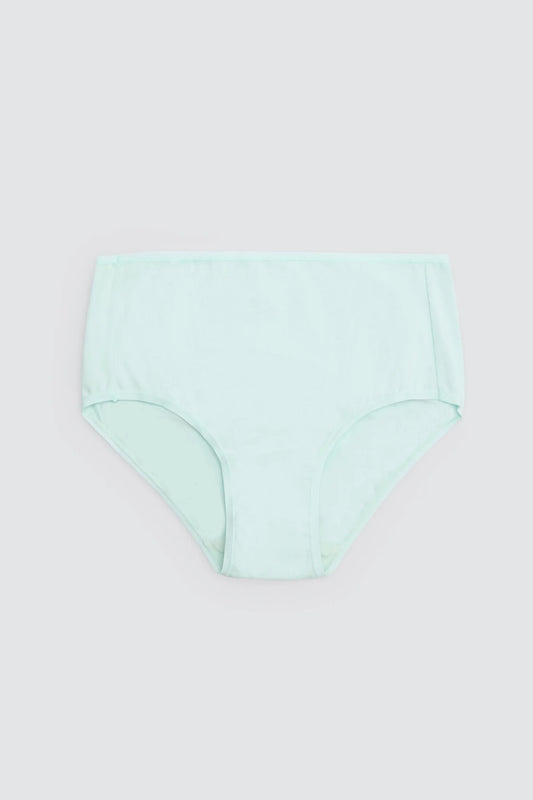 PACK-2 BRAGAS BASICAS DE ALGODON VERDE AURORA