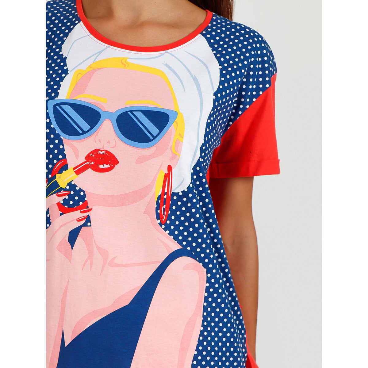 PIJAMA MANGA CORTA GLAMOUR GIRL