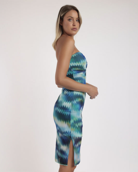 VESTIDO PALABRA DE HONOR SEA SHORE