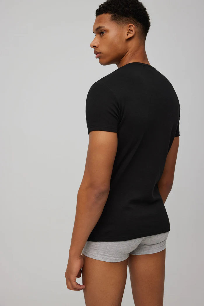 CAMISETA INTERIOR MANGA CORTA ALGODÓN TÉRMICO