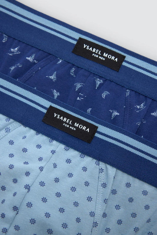 PACK-2 BOXERS SHORT MIDI BOATS