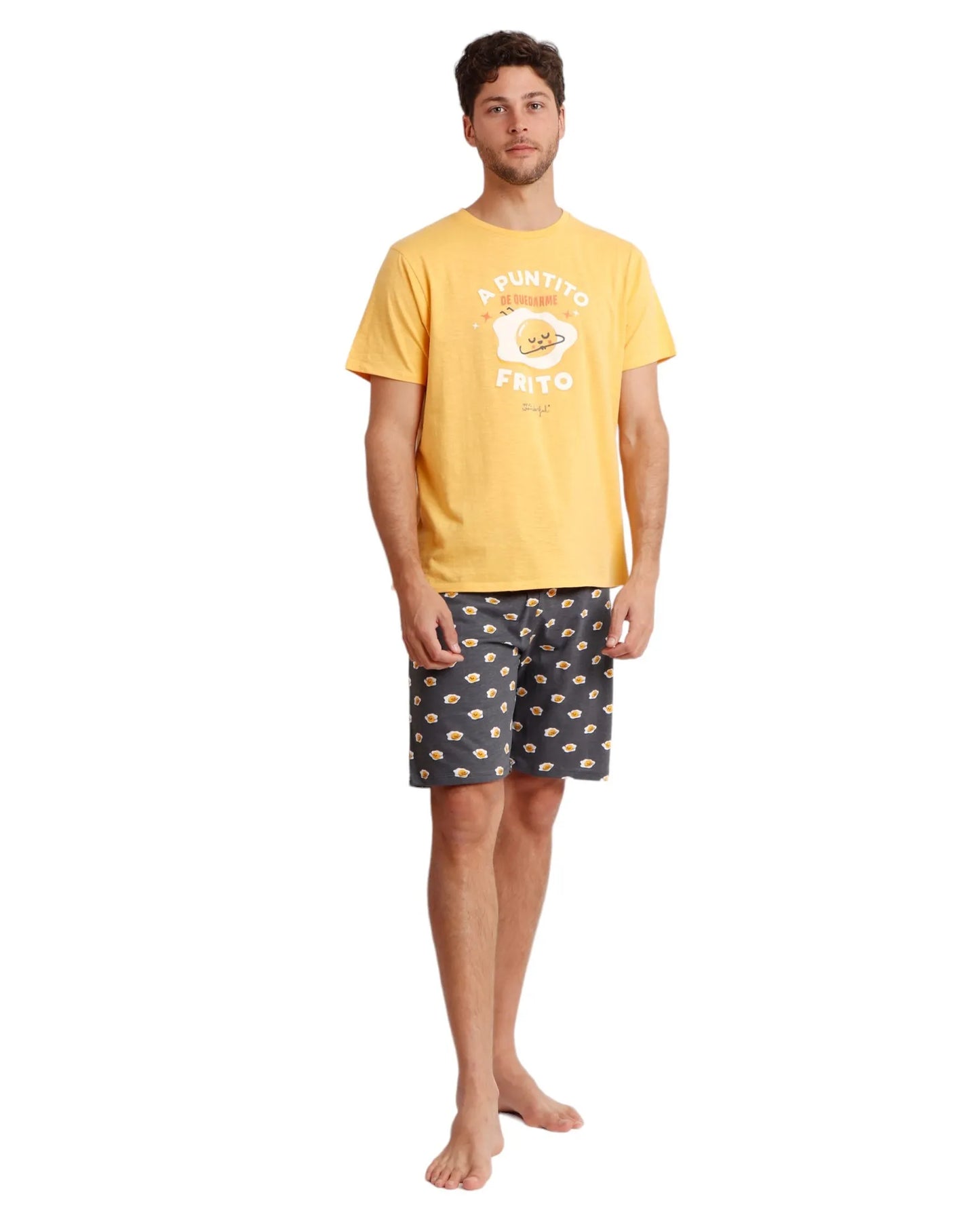 PIJAMA MANGA CORTA A PUNTO DE QUEDARME FRITO
