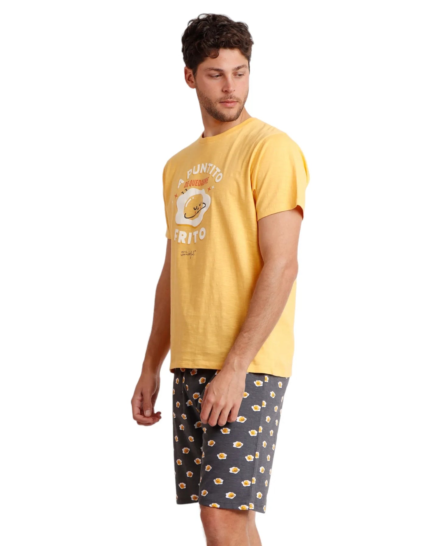 PIJAMA MANGA CORTA A PUNTO DE QUEDARME FRITO