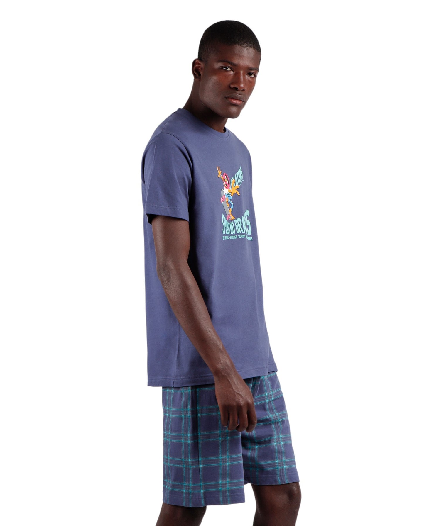 PIJAMA MANGA CORTA SKATERS SPIRIT NO BRAKES