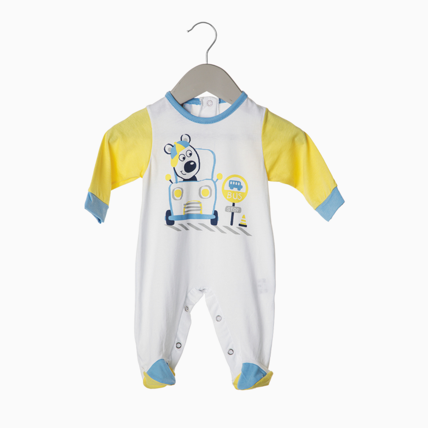 PELELE ALGODÓN FINO SUAVE PERRITO EN COCHE