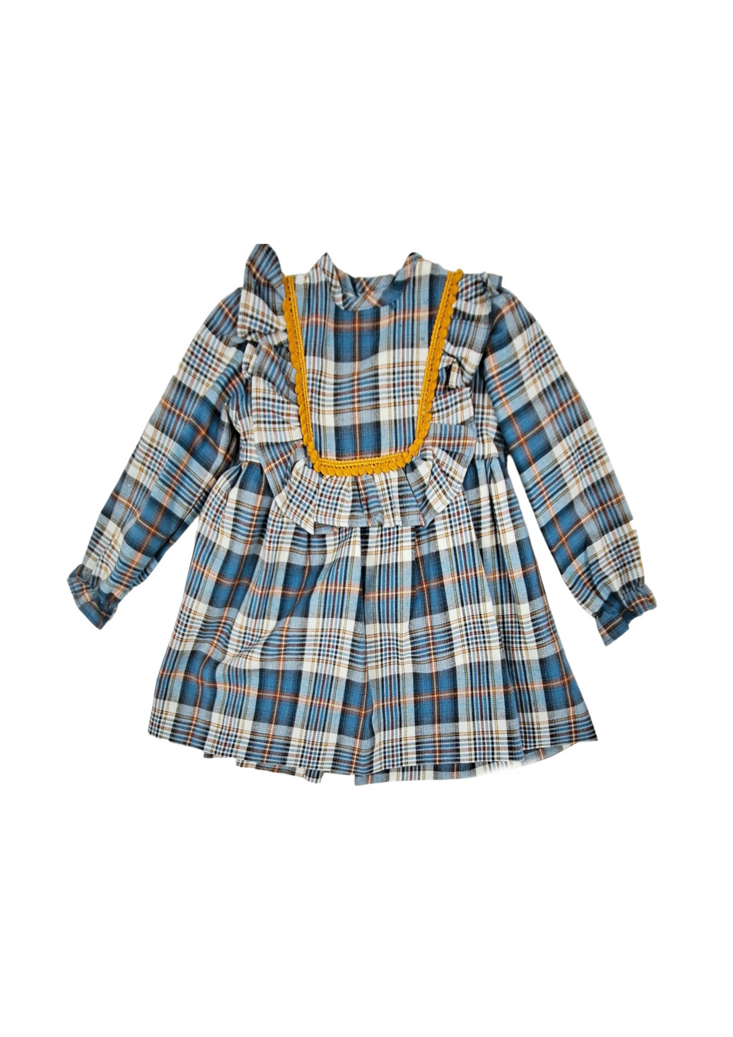 VESTIDO INFANTIL BEBÉ NIÑA A CUADROS
