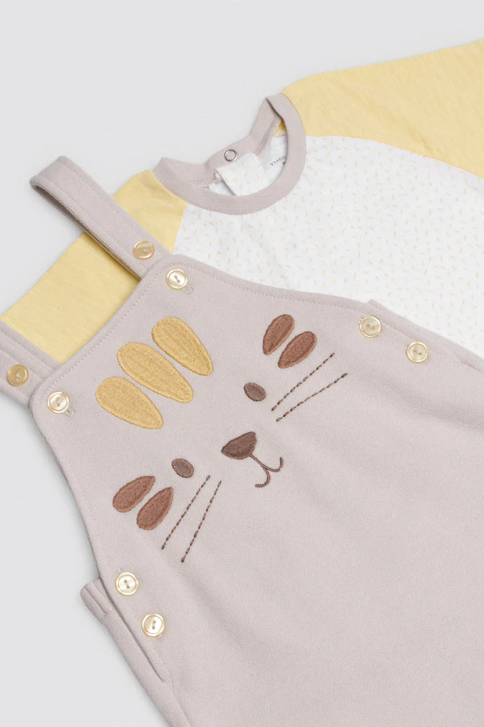 CONJUNTO DE BEBÉ DE MANGA CORTA CONEJITO