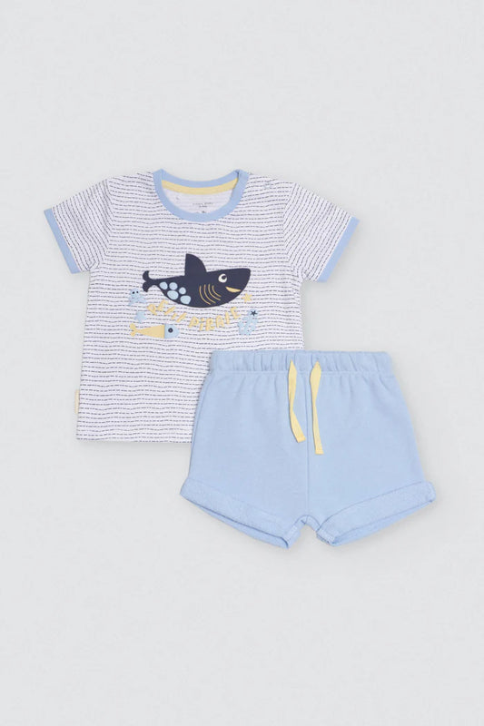 CONJUNTO BEBÉ MANGA CORTA PETIT PIRATE