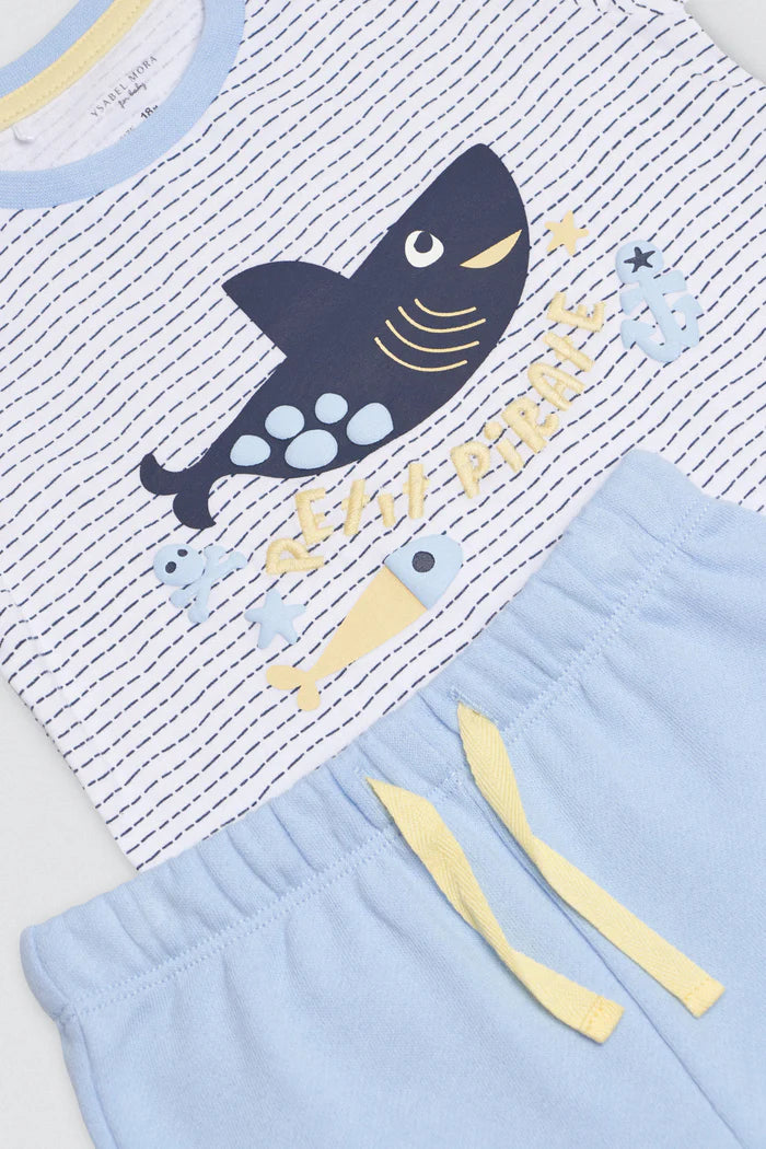 CONJUNTO BEBÉ MANGA CORTA PETIT PIRATE