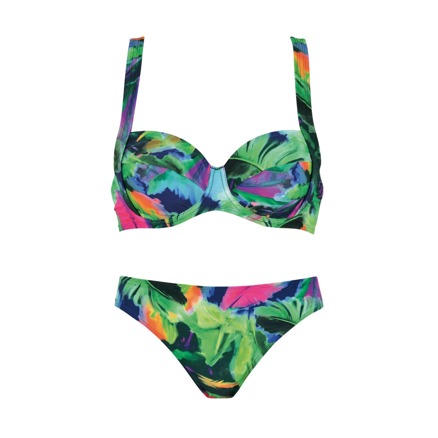 BIKINI CON ARO SIN RELLENO TROPICAL WORLD