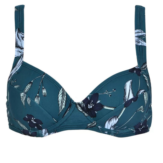 BIKINI CON ARO SIN RELLENO DRAW LEAFS