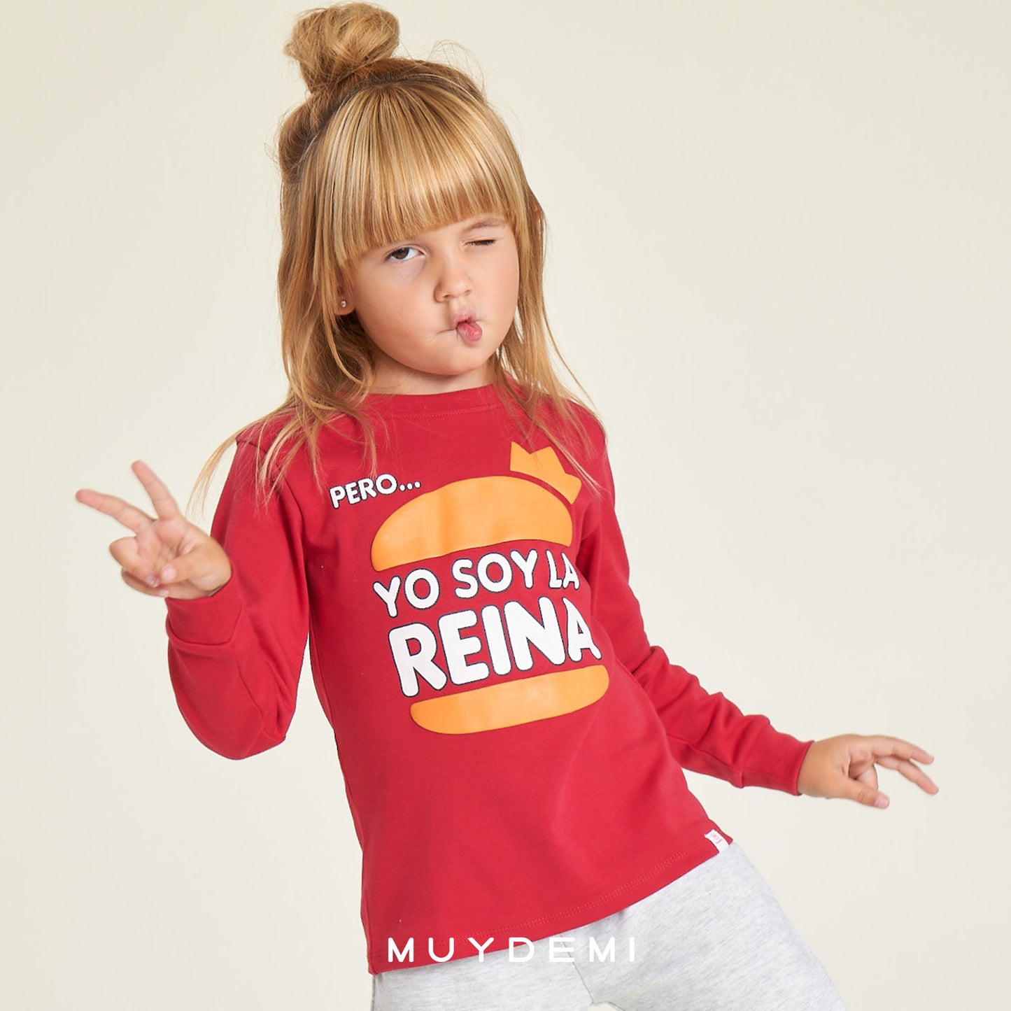 PIJAMA NIÑA YO SOY LA REINA