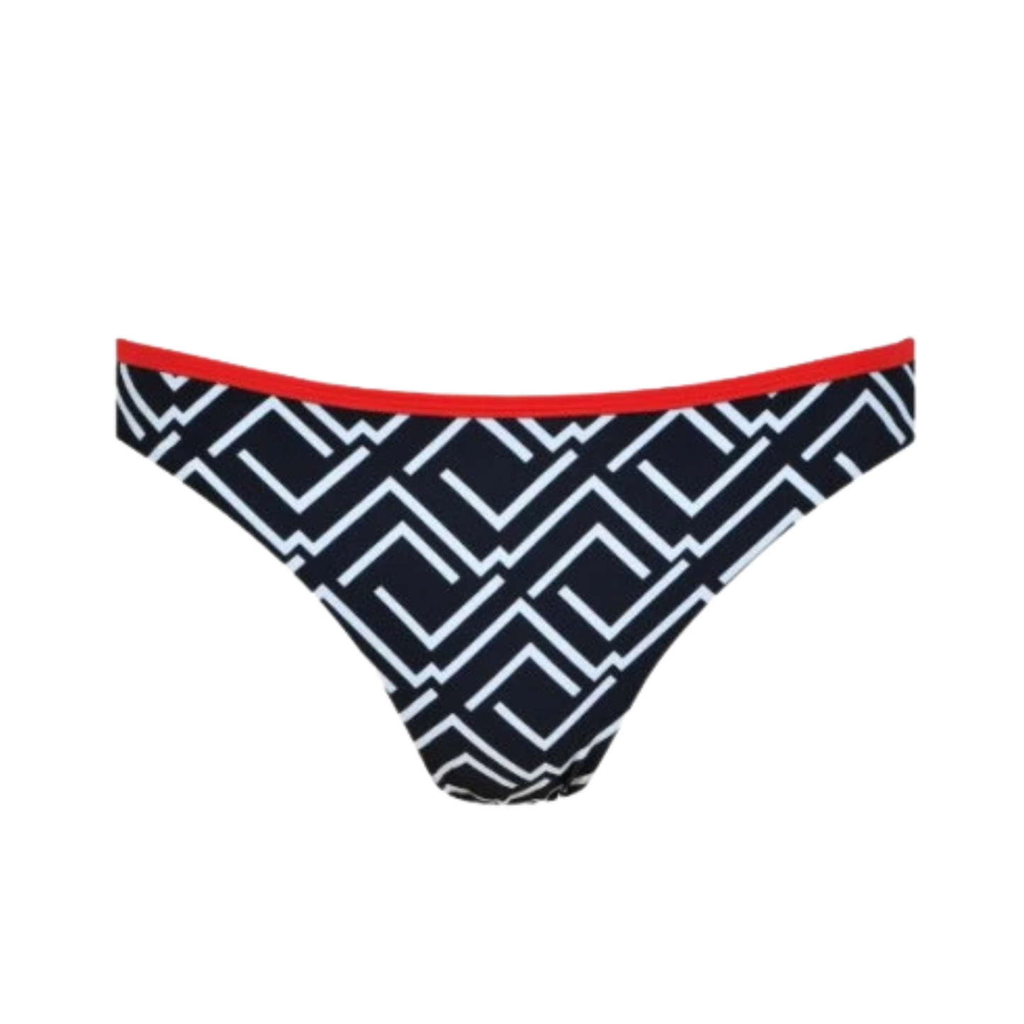 BIKINI AL CUELLO DISEÑO LINEAS ASIMETRICAS