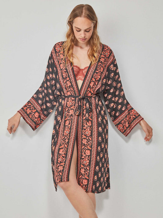 BATA FINA ESTAMPADO PAISLEY