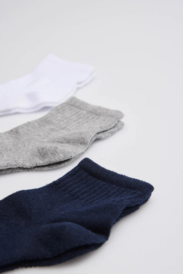 PACK-3 CALCETINES CORTOS INFANTILES