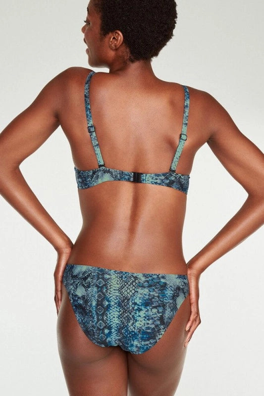BIKINI DE CAPACIDAD CON ARO Y FOAM ESTAMPADO
