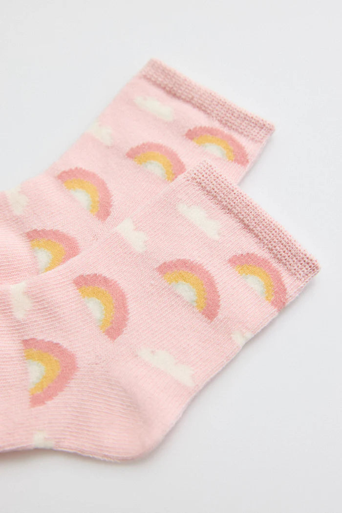 PACK-2 CALCETINES DE BEBE A MEDIA CAÑA SWEET DREAMS