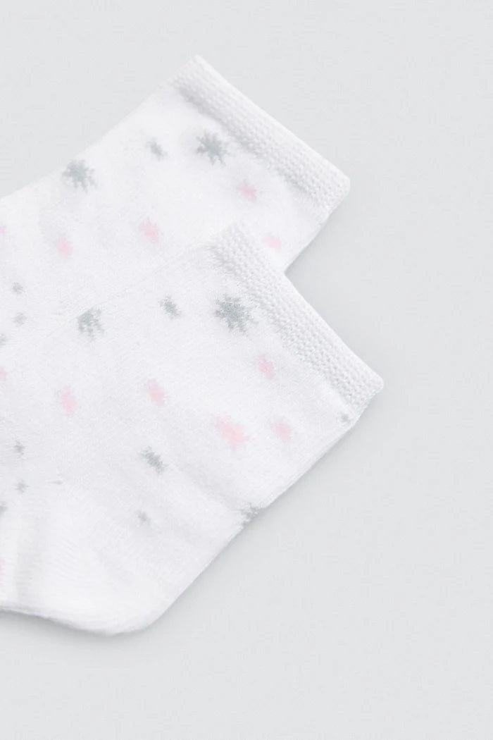 PACK-2 CALCETINES DE BEBE PUÑO ANTIPRESION BLUE PLANETS