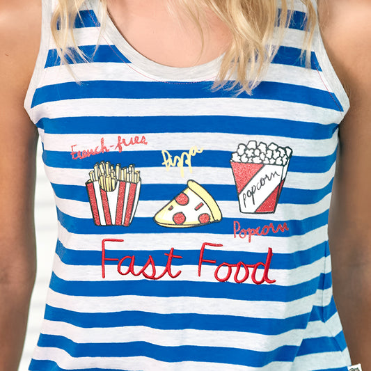 PIJAMA TIRANTES FAST FOOD