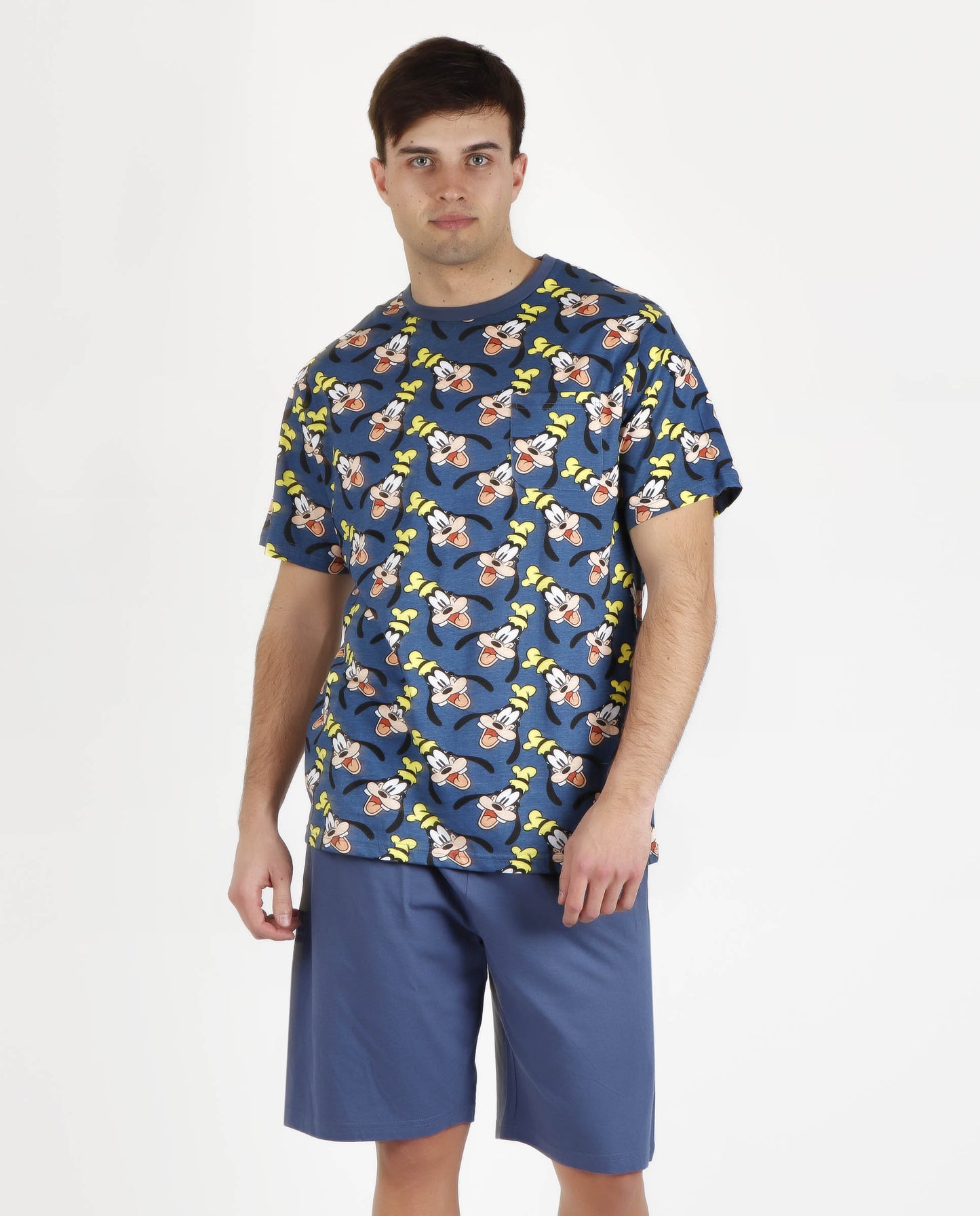 PIJAMA MANGA CORTA GOOFY HAPPY FACES