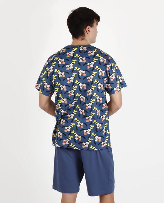 PIJAMA MANGA CORTA GOOFY HAPPY FACES