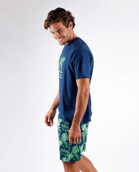 PIJAMA MANGA CORTA TROPICAL PARADISE