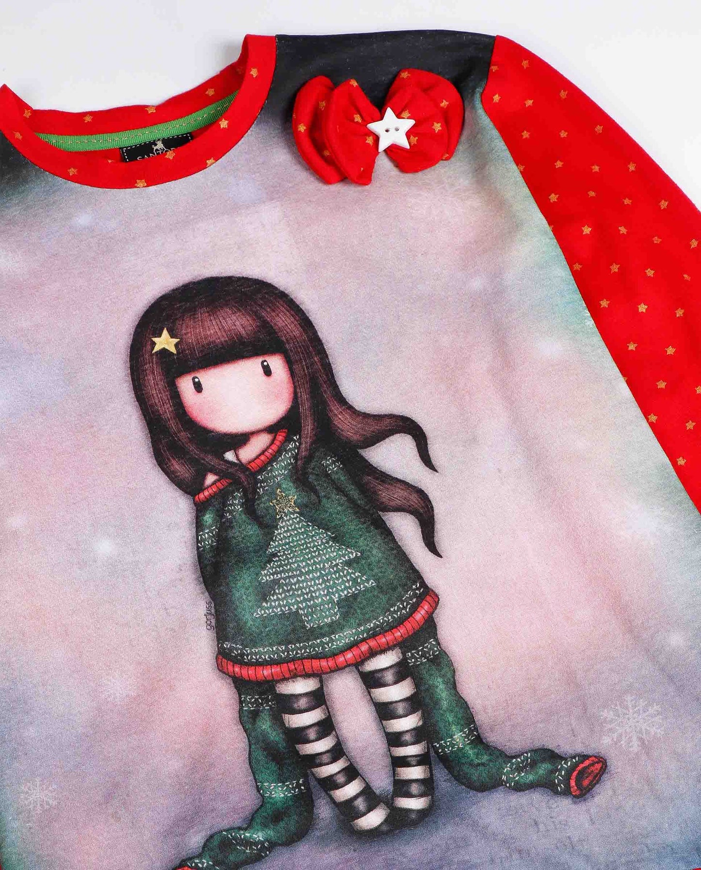 PIJAMA GORJUSS ESTRELLITAS ROJAS SANTORO