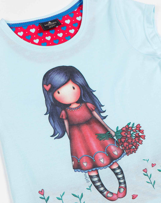 PIJAMA MANGA CORTA NIÑA LOVE GROWS