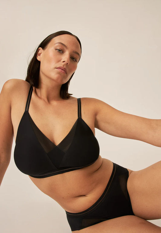 SUJETADOR SIN AROS NI RELLENO ESCOTE EN PICO 5658