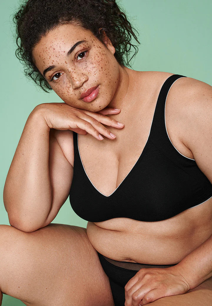 SUJETADOR DE ALGODON ORGANICO SIN AROS SIN RELLENO 5733