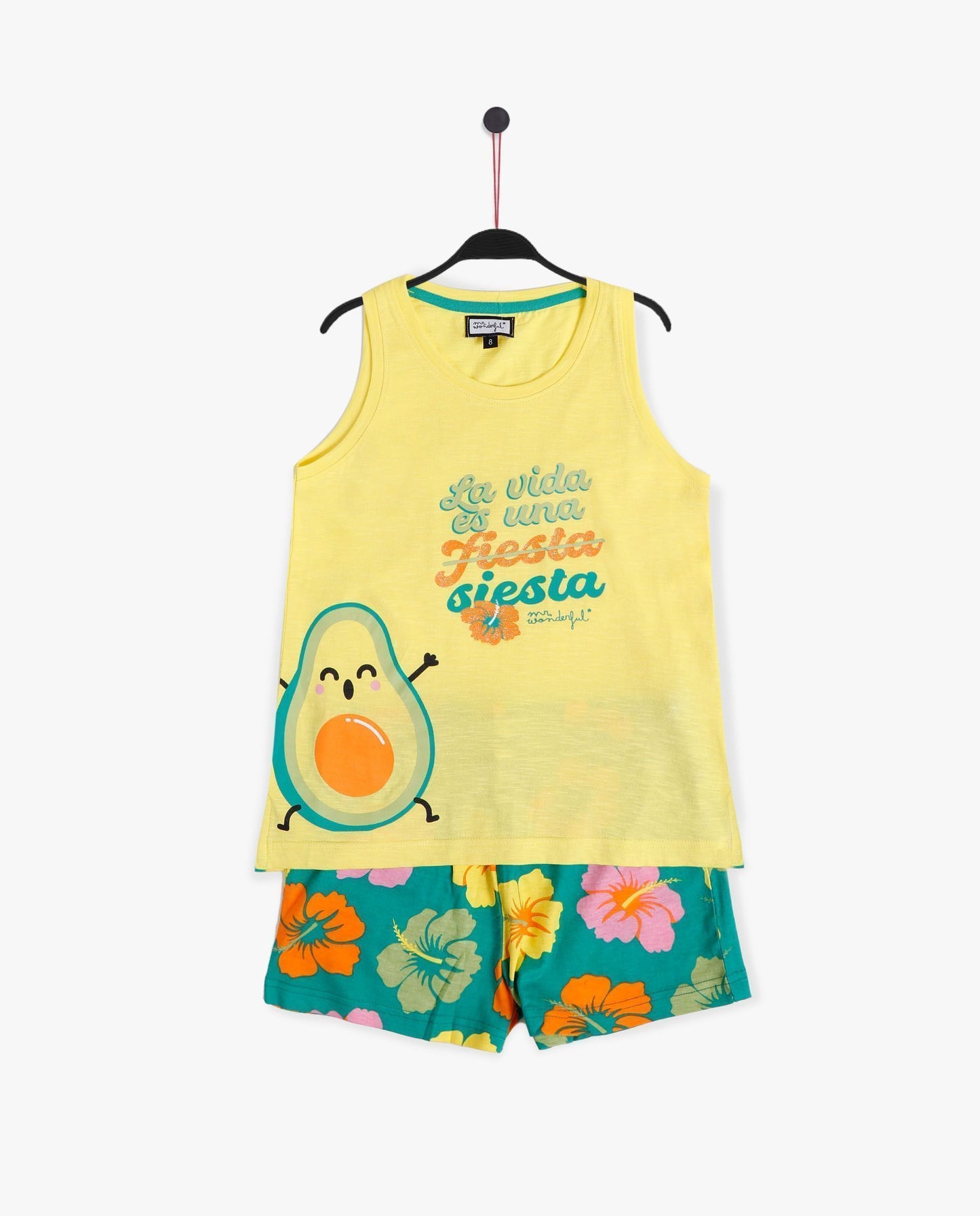 PIJAMA INFANTIL CAMISETA CORTA NIÑA LA VISTA ES UNA SIESTA