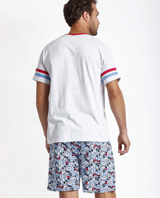PIJAMA MANGA CORTA HELLO MICKEY