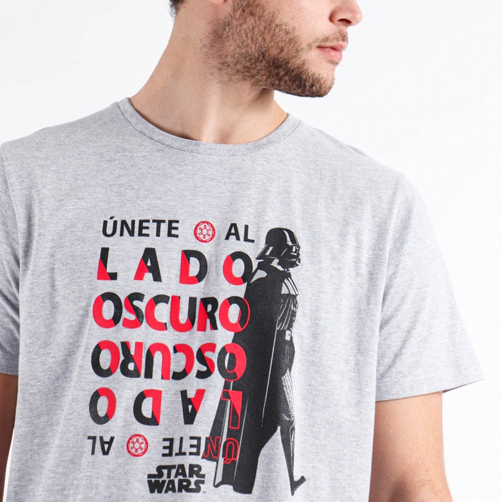 PIJAMA MANGA CORTA UNETE AL LADO OSCURO