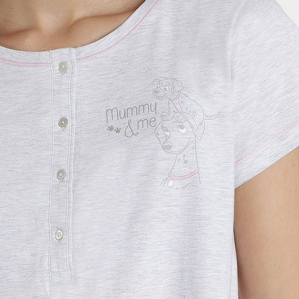 PIJAMA MATERNAL MANGA CORTA PANTALON LARGO MUMMY & ME